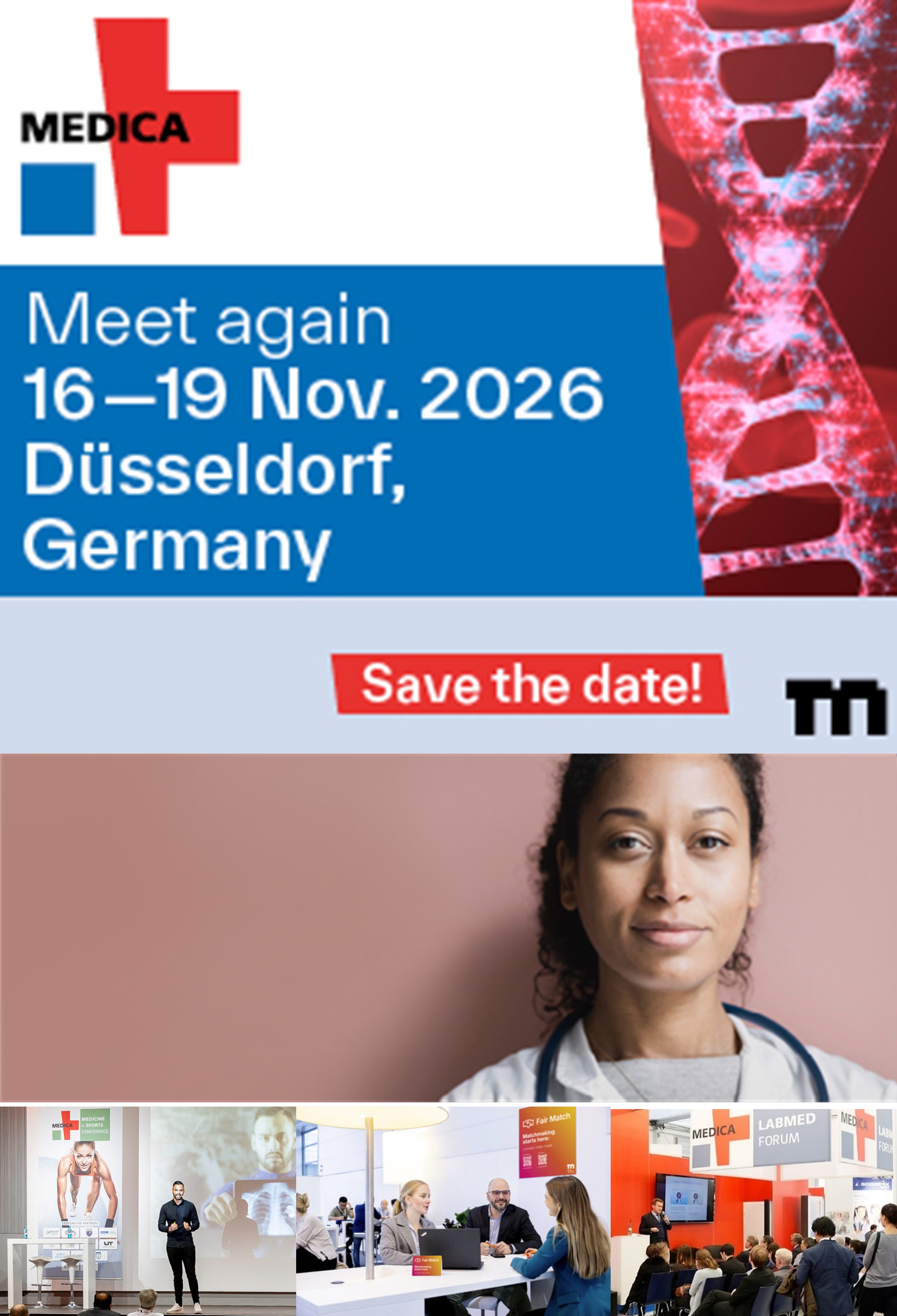 Image：MEDICA 2026 | Trade Fair for Medical Technology & Healthcare