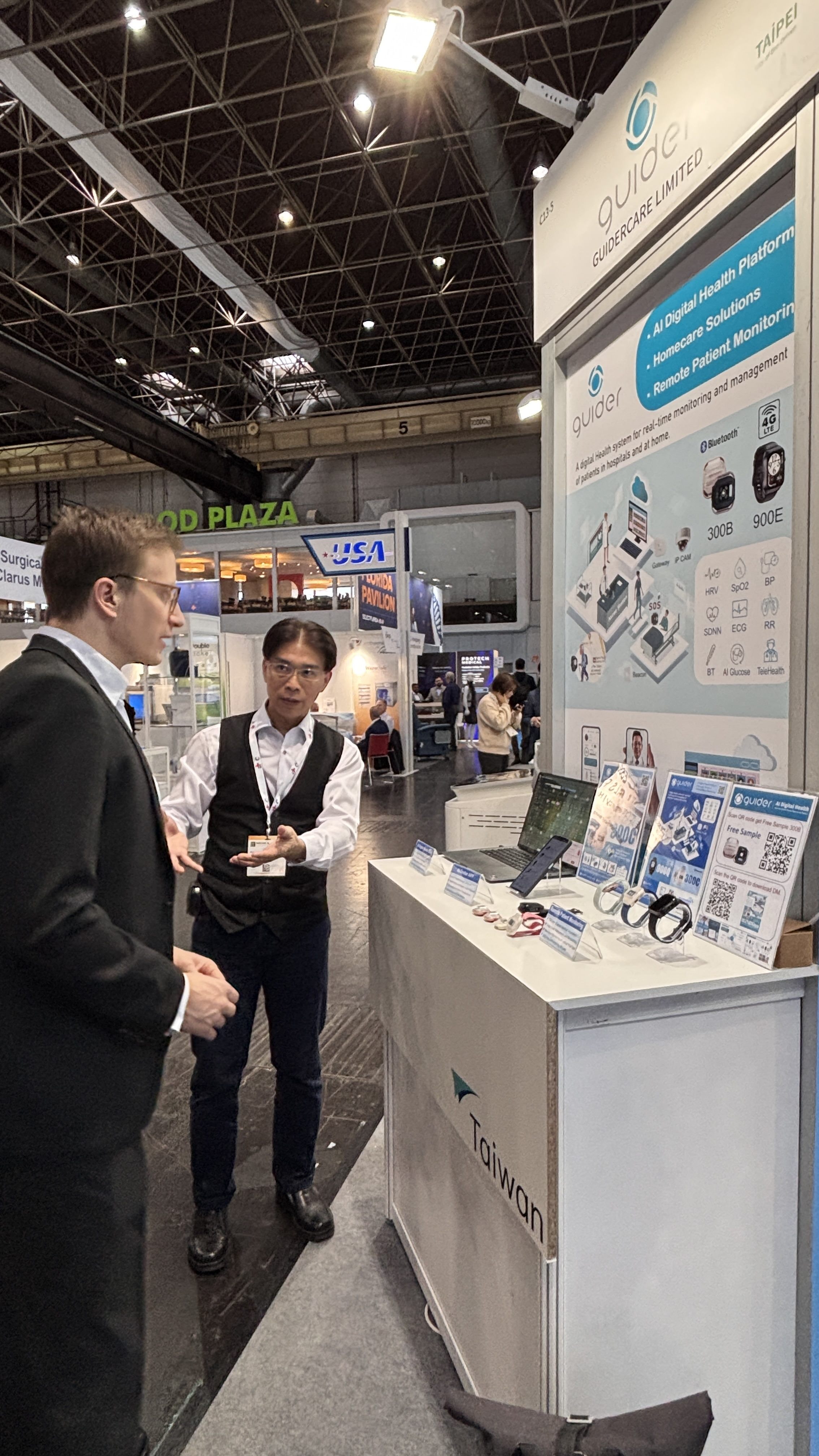 蓋德科技300B醫療穿戴系統與900Q 4G智慧手錶展現智慧醫材創新量能