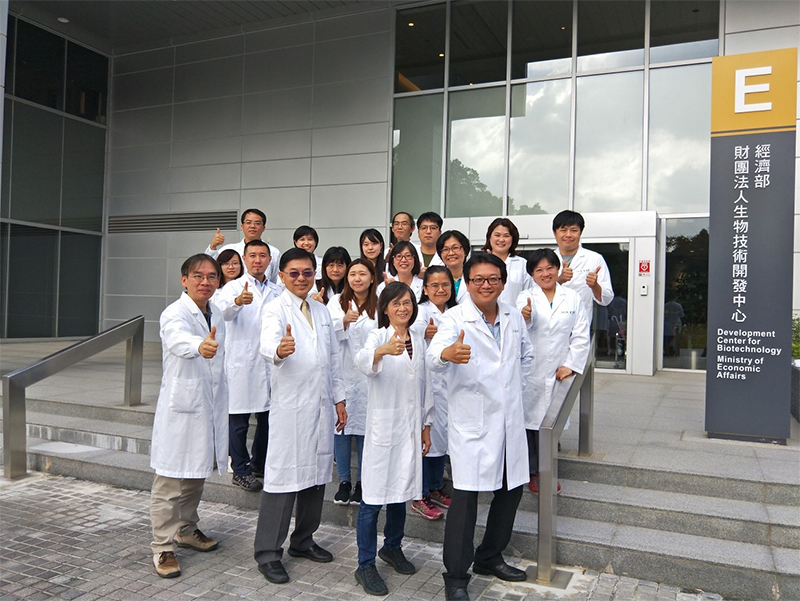 Development Center for Biotechnology team photo